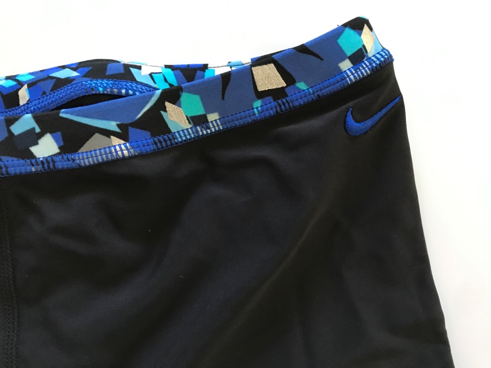 Nike Swim Jammer Shorts Swimsuit Trunks TDSS0009 490 Black Blue Size 30