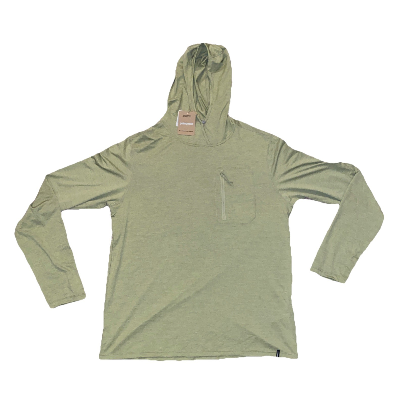NWT Patagonia Capilene Cool Sun Hoody, men’s medium, gumtree green