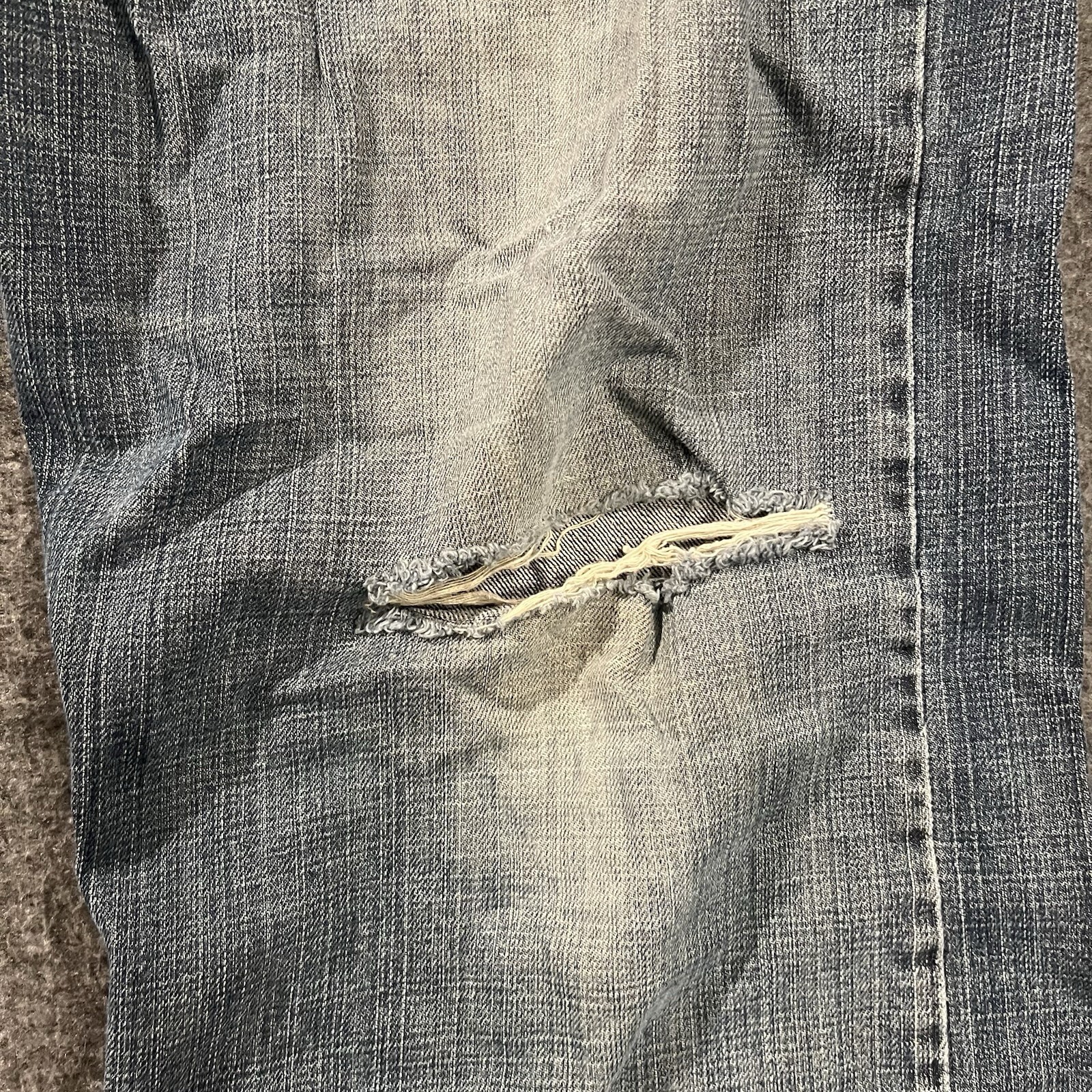 Levi Strauss 559 Blue Jeans Size W48xL29 Made in Mexico Relaxed Straight Fit