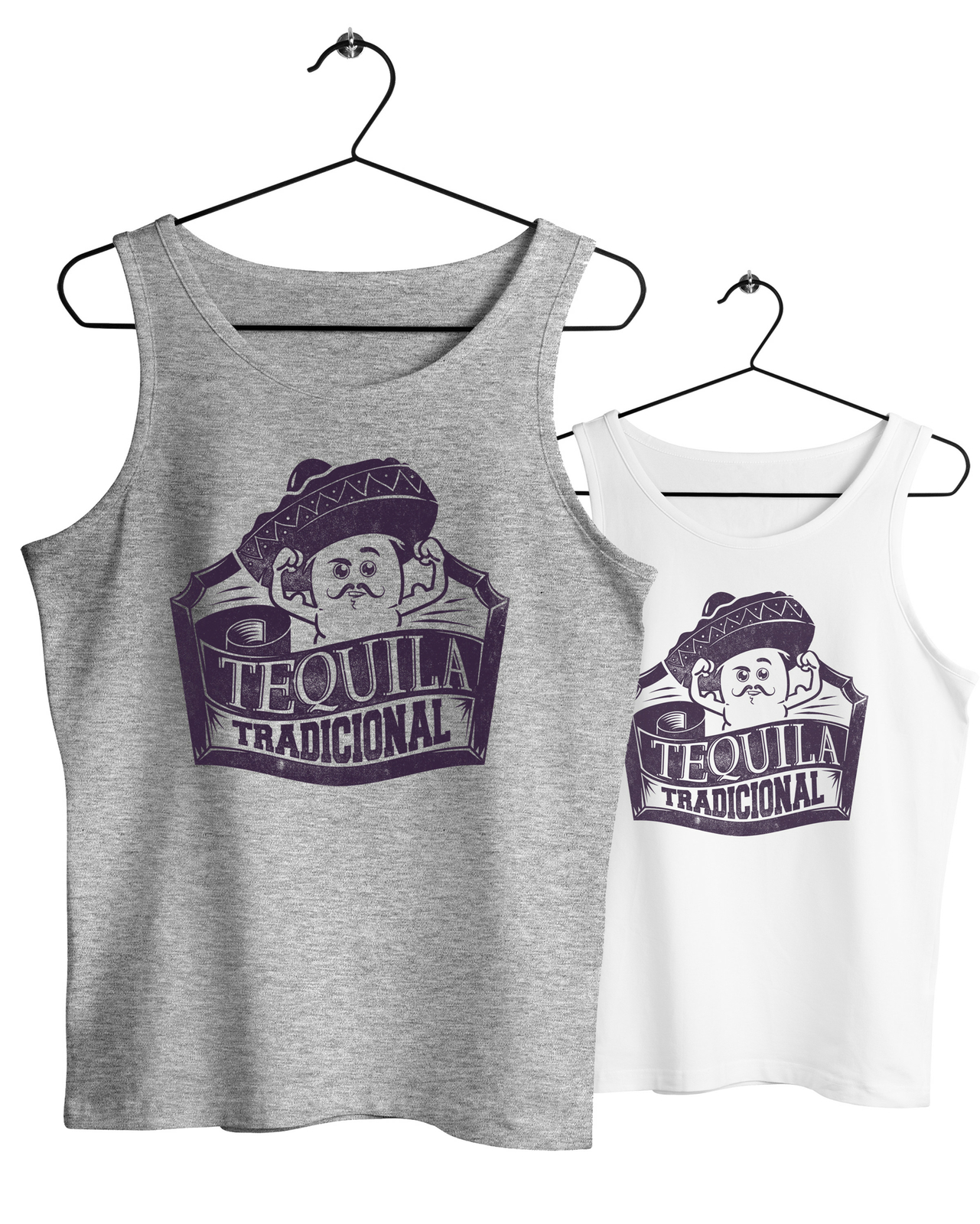 Herren Tank Top Muscle Shirt Mexiko Tequila Traditional Kaktus Party TQ14720TT