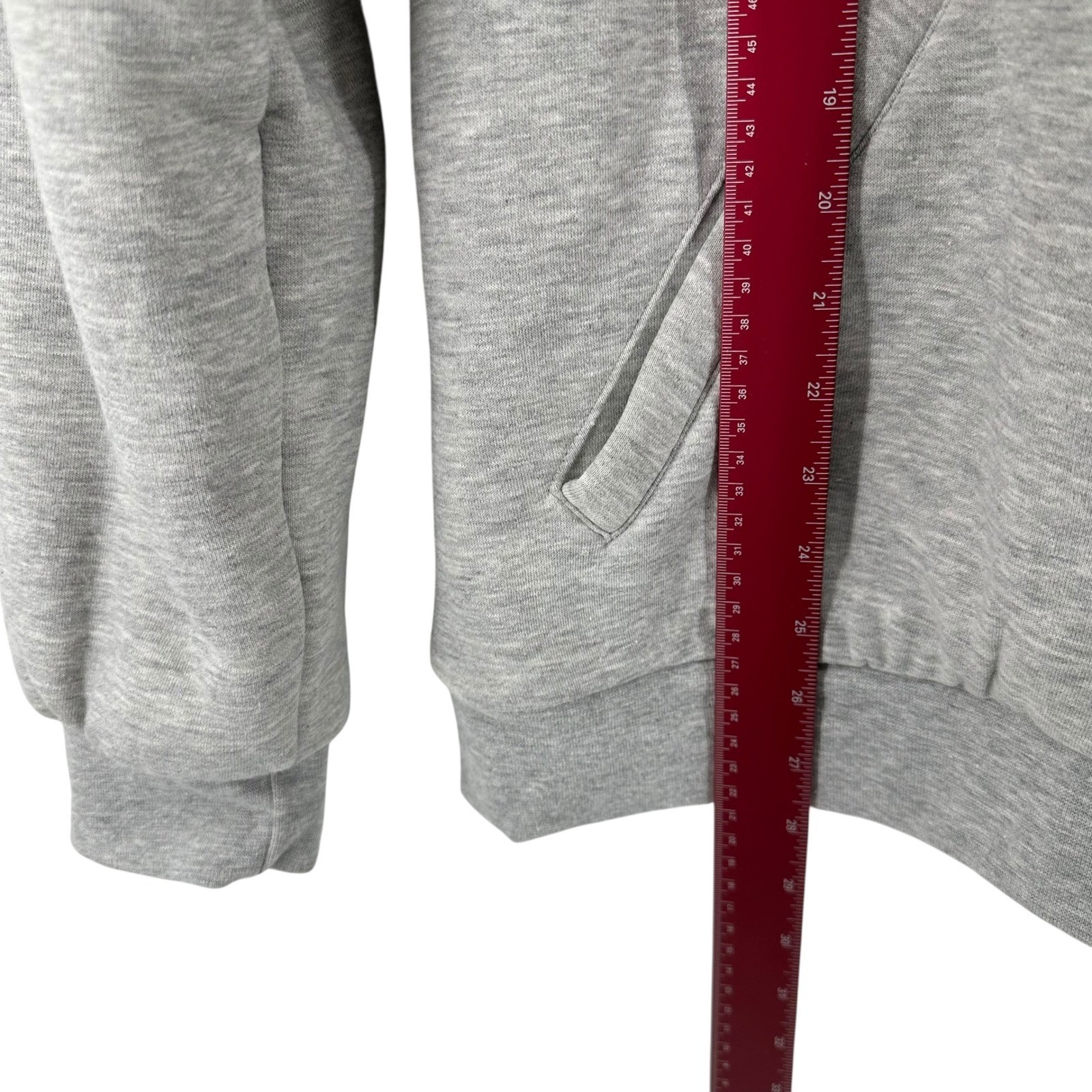 SLATE & STONE Mens Size XL Gray Sherpa Lined Zip Up Hoodie Fleece Lined NWT