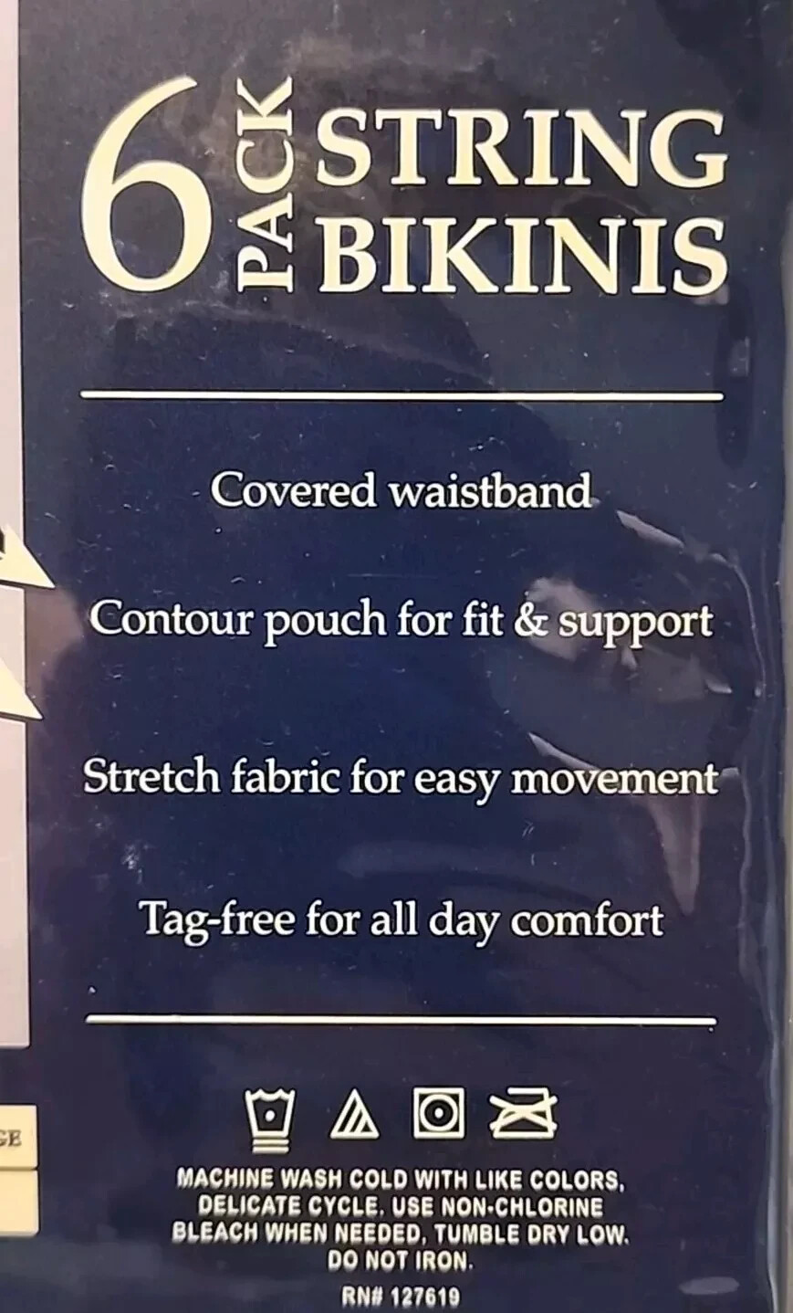 6 PACK MEN BIKINI BRIEFS 100% String COTTON SOLID COLOR UNDERWEAR LOW RISE