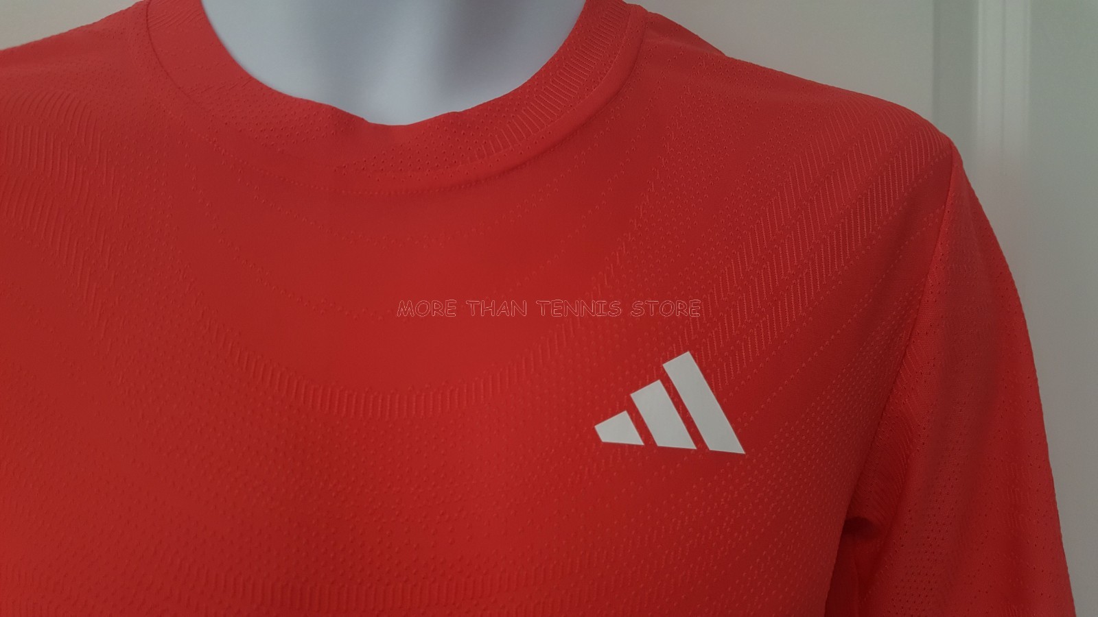 adidas Men’s Climacool+ AIRCHILL FreeLift T-shirt JE3508 Size L Semi Lucid Red
