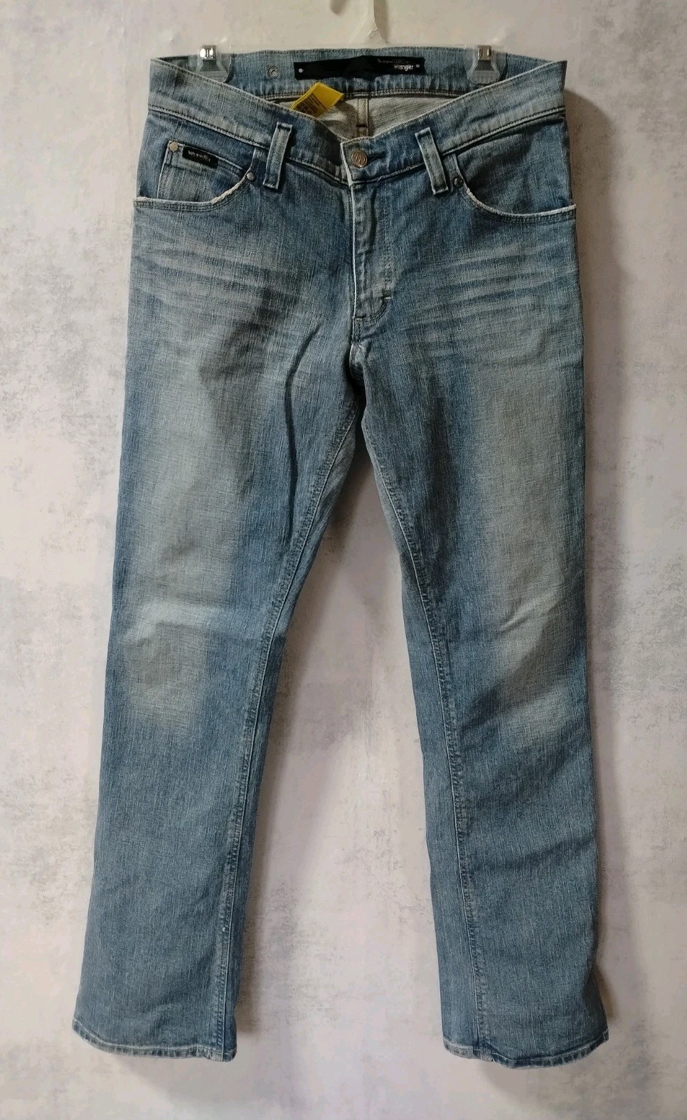 Wrangler W0001 Euro Fit Bootcut Jeans Made In Japan W32 Light Wash Denim