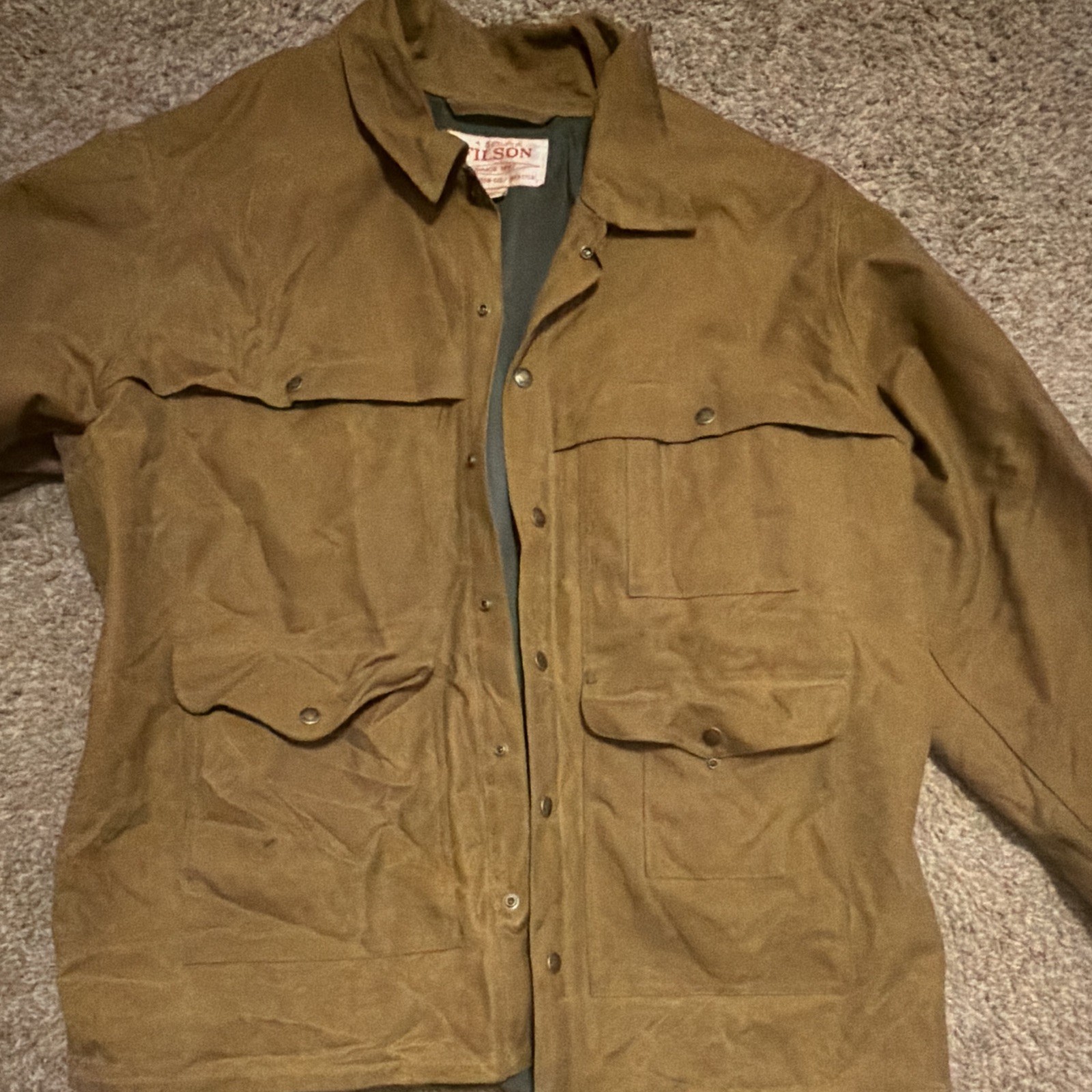 Filson/ LINED TIN CLOTH CRUISER JACKET XXL