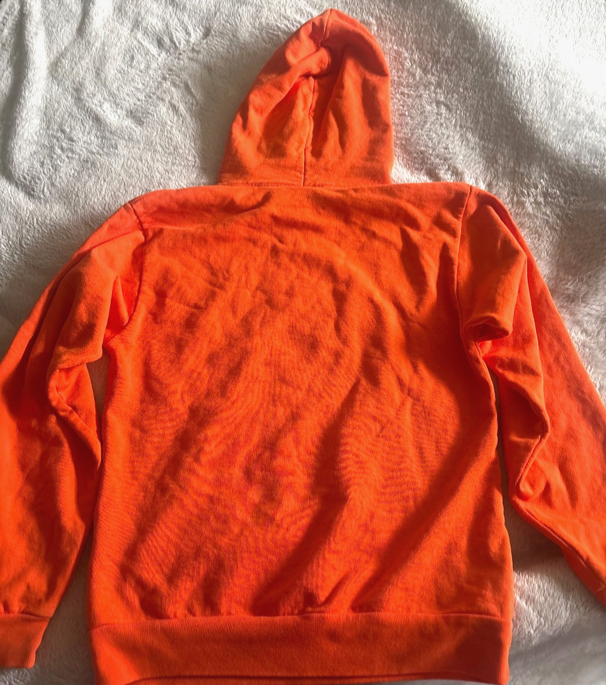 SAMEDAY SHIPPING 🚛 Orange authentic Sp5der Hoodie Size S