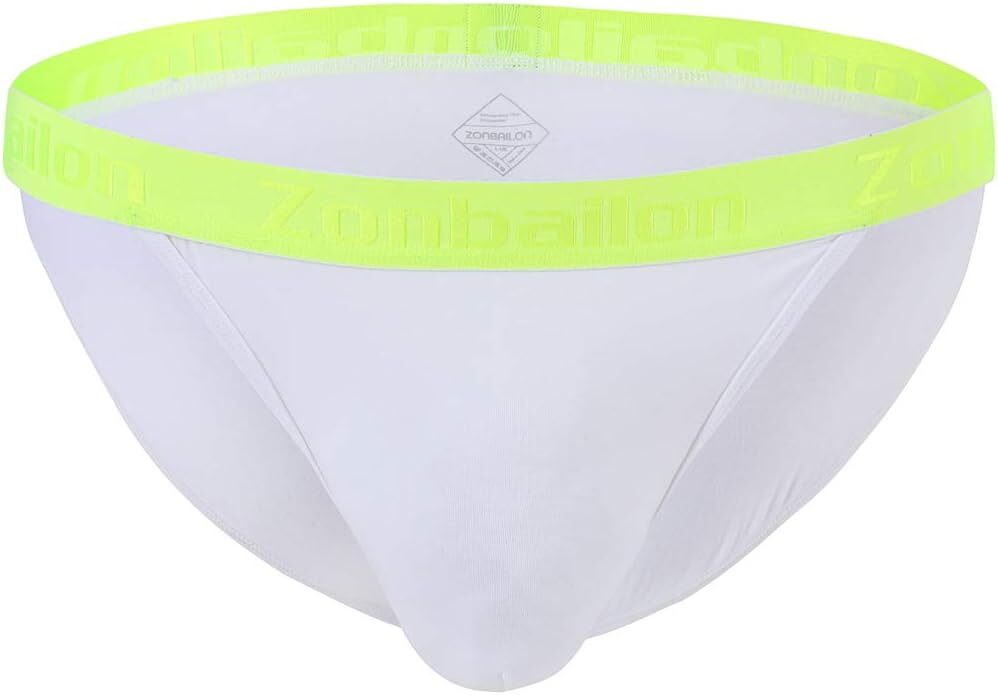 Men’s Sexy Briefs Low Rise Baoboo Breathable Soft Sexy Bikini Underwear