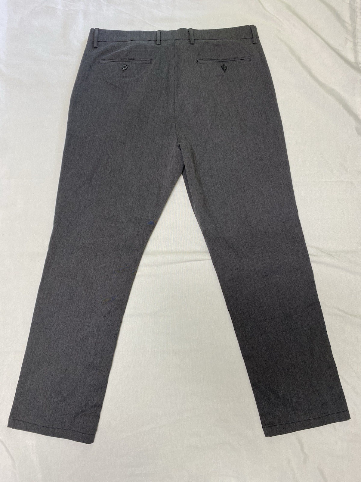 Old Navy Men’s Ultra Slim Built In Flex Dress Slacks Gray Size 38×30 (f)