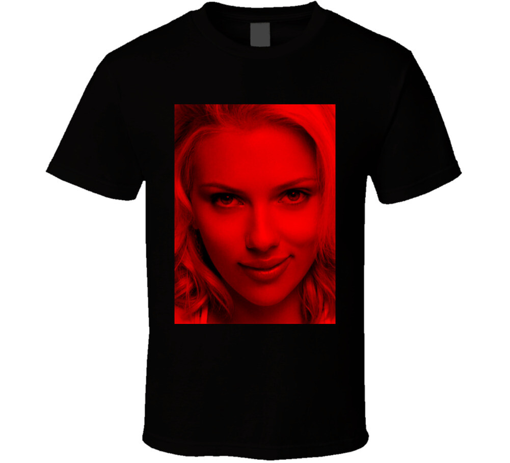 Scarlett Johansson 7 Man’s T Shirt Black Size S, M, L, XL, 2XL, 3XL, 4XL, 5XL