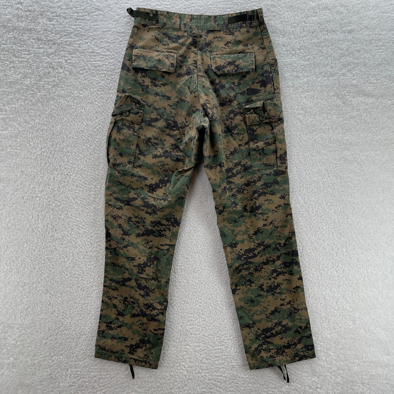 Woodland Camo Pants Mens Small USMC MARPAT Digital Regular Military Trousers