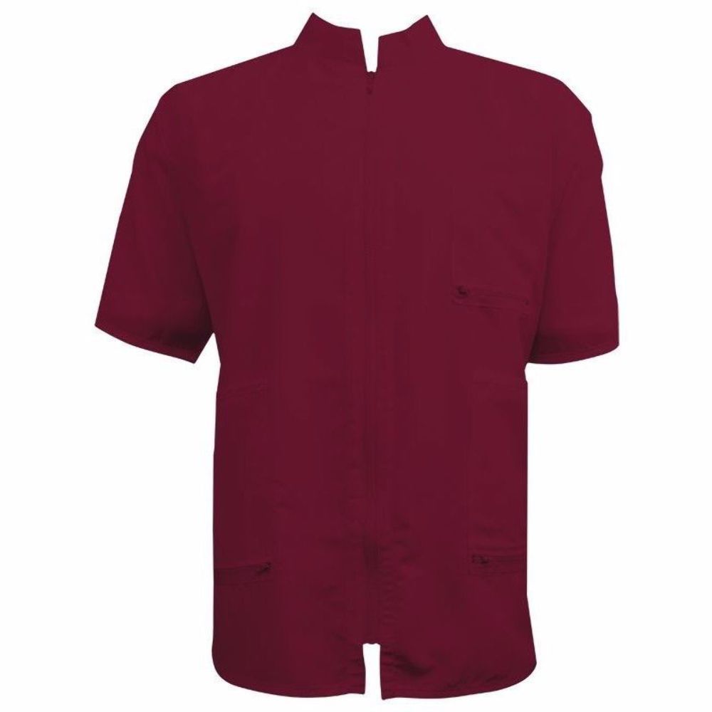 Vincent Barber Jacket China Collar Burgundy XXX-Large