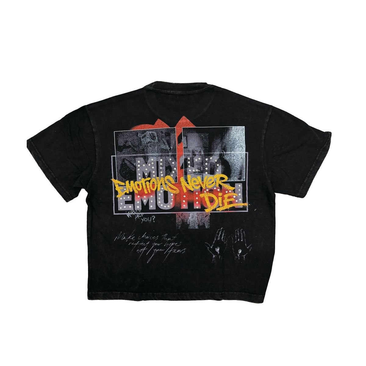 Mixed emotion tunes t-shirt – Capture the complexity