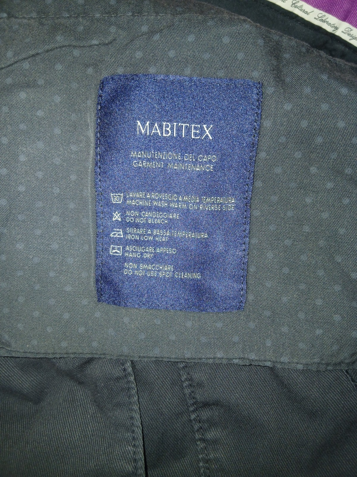 Lot of 2 MENS PT01 Tailored Pants Size 56 and MABITEX Size 54 – Made in Italy