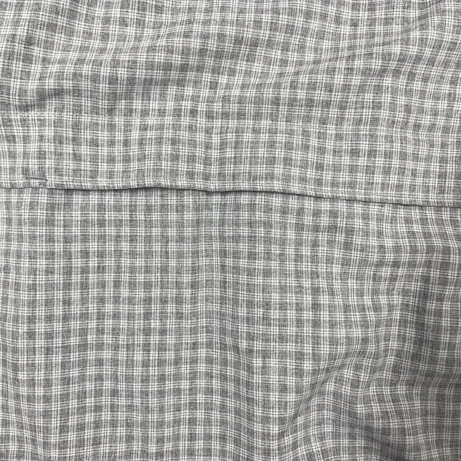 Huk fishing tide point shirt mens XXL gray short sleeve button down plaid