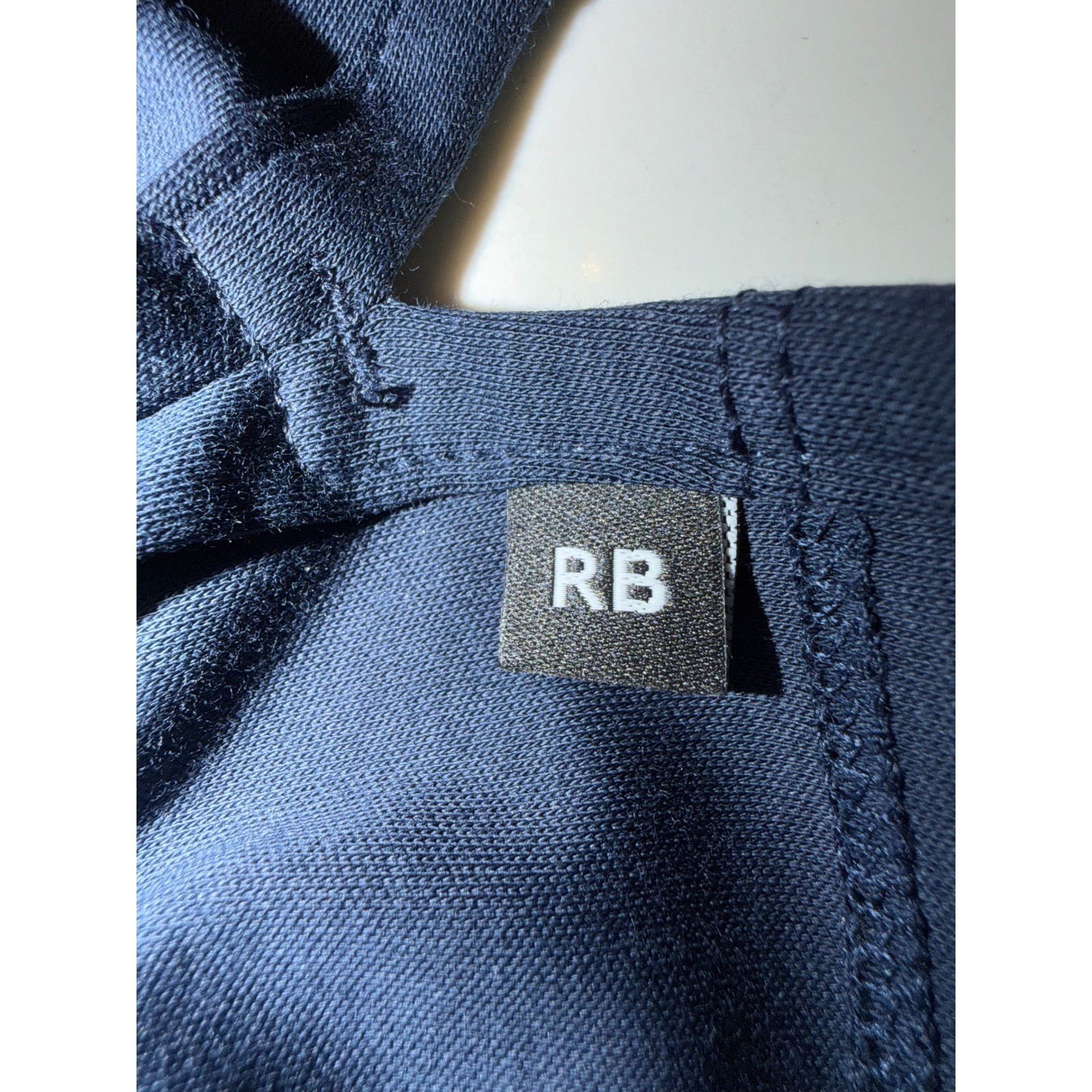Robert Barakett Mens XXL Navy Blue Pima Cotton Short Sleeve Shirt NWT