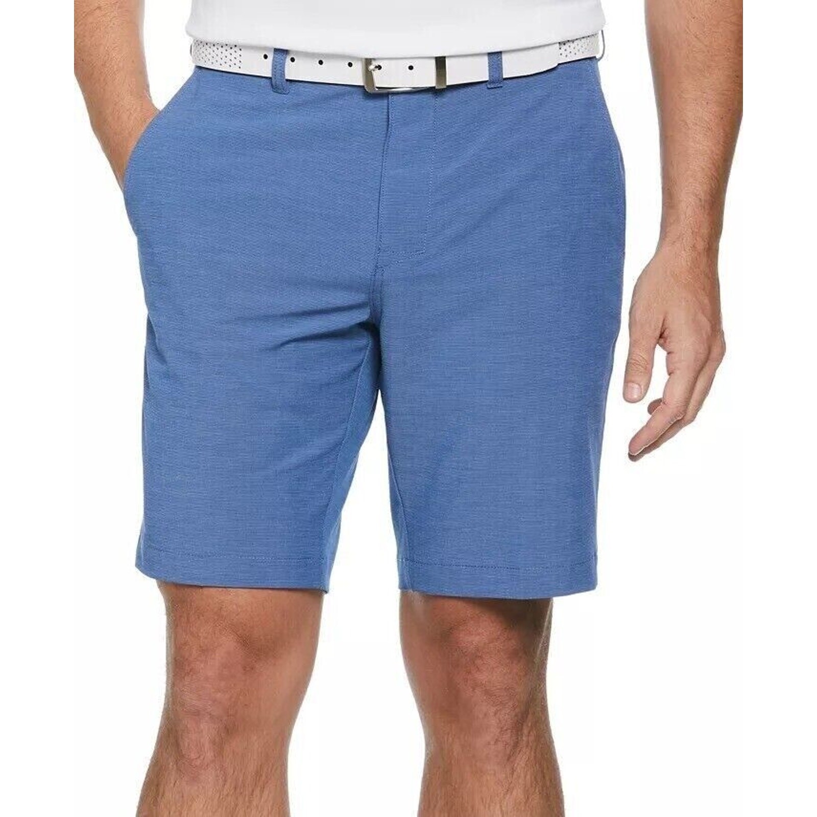 PGA Tour Men’s Flat Front 4-Way Stretch 9″ Golf Shorts Size 42 $68