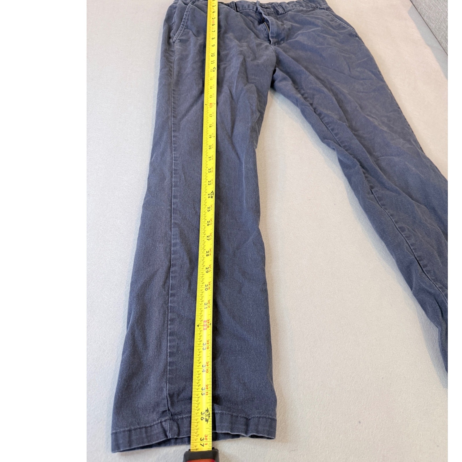 Old Navy Ultimate Straight Built-In Flex Chino Pants Navy Blue 31×30
