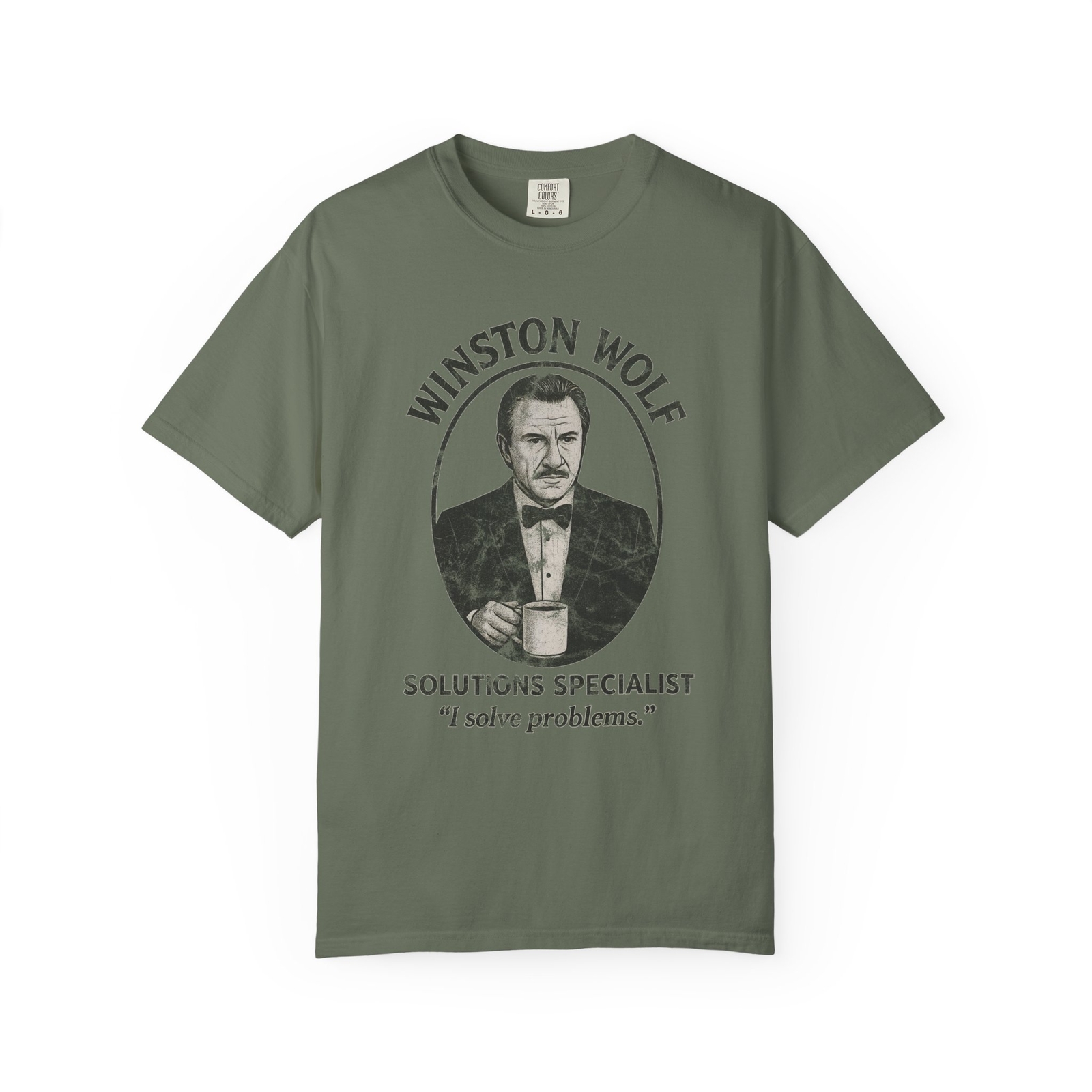 Winston Wolf Pulp Fiction Tee | Tarantino Movie Shirt S-4XL | Film Gift