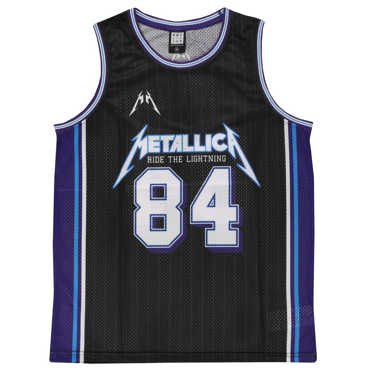 Metallica Ride The Lightning Basketball Jersey Top Vest Limited Ed. Official New