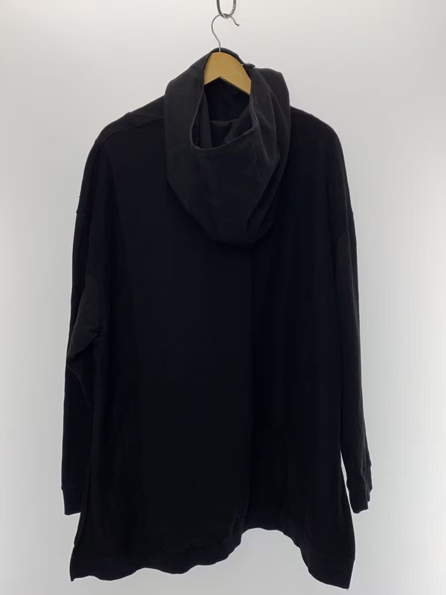 NOT CONVENTIONAL Hoodie, FREE Size, Cotton, Black, Solid Color, N23-083-BLK, 3-B