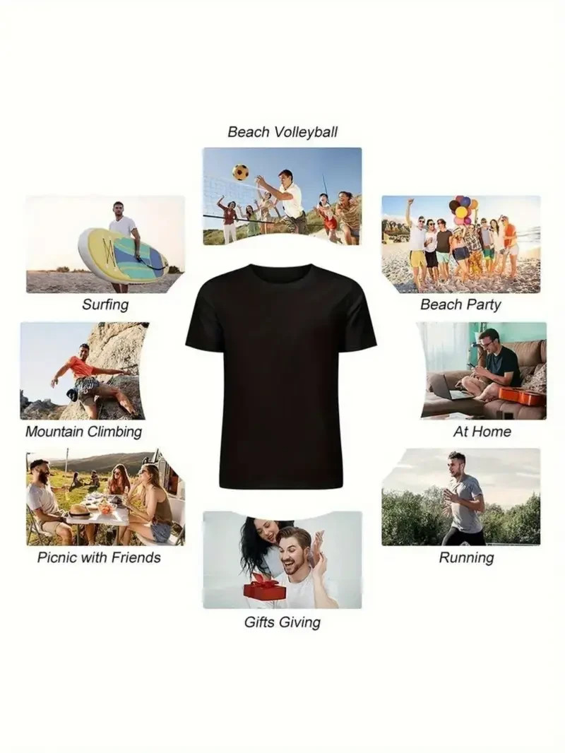 Dominican Republic Inspired Men’s T-Shirt – 100% Cotton, Casual & Comfortable wi
