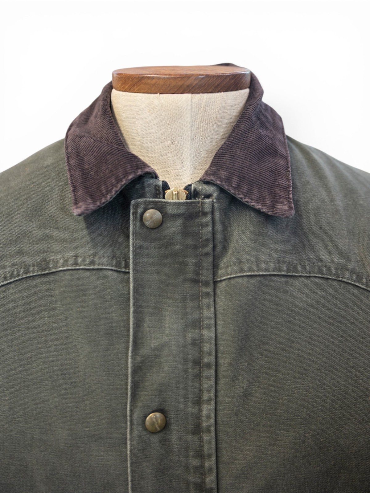 Vintage C52 MOS Moss Green Carhartt Blanket Lined Chore Jacket