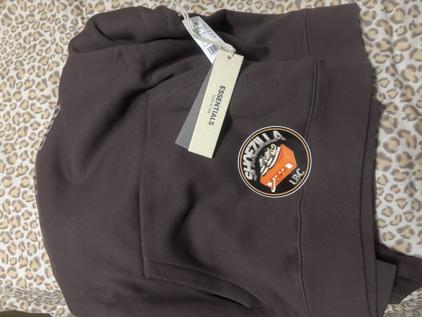 Essentials Plum -NEW WITH TAGS Plum Brown. Size LARGE