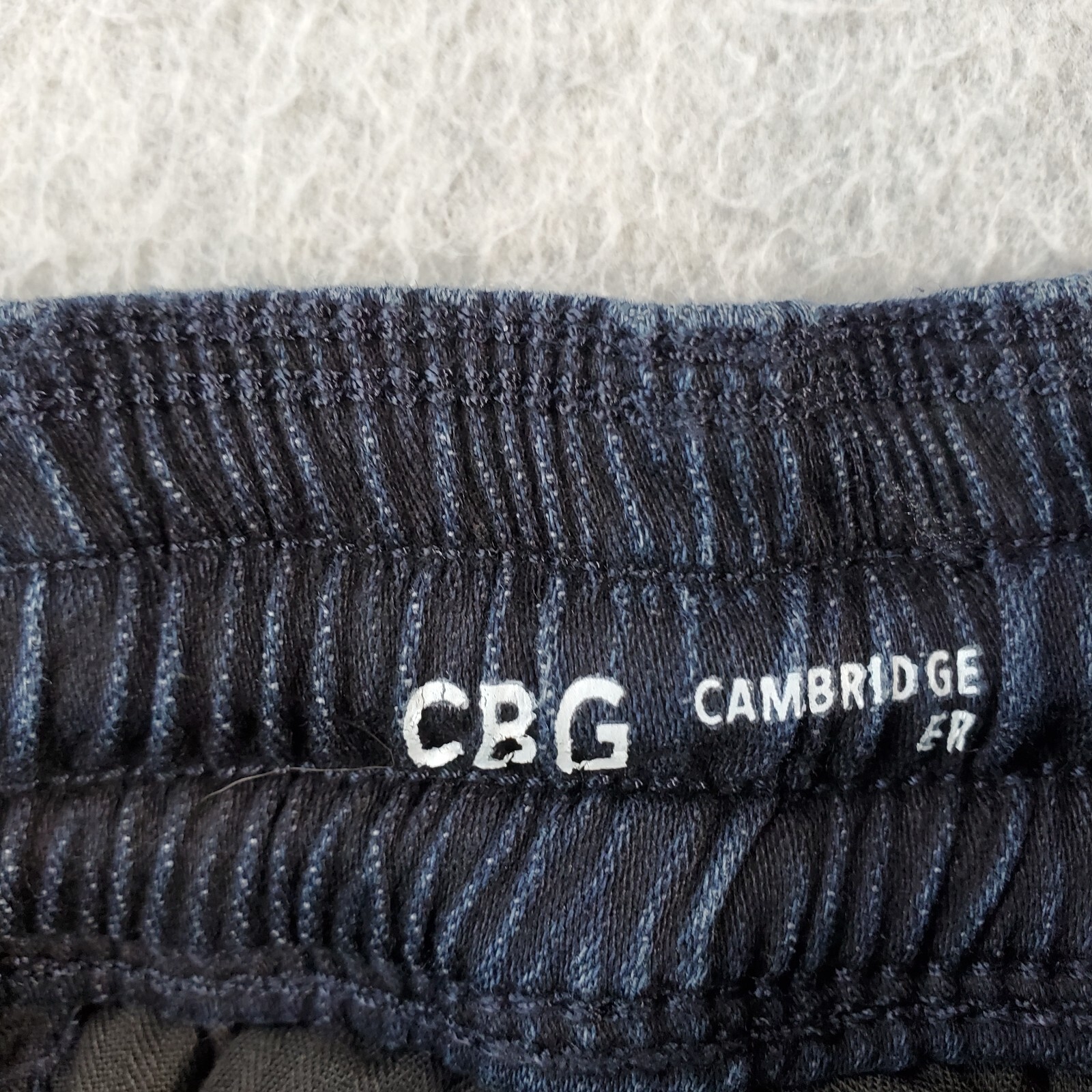 WARP + WEFT Denim CBG Cambridge Weston Joggers Dark Wash Pockets Men’s 30 NWT