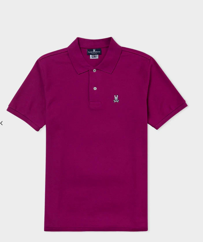 New Psycho Bunny Classic Pique Polo MSRP $98 Sizes XXS-XXL