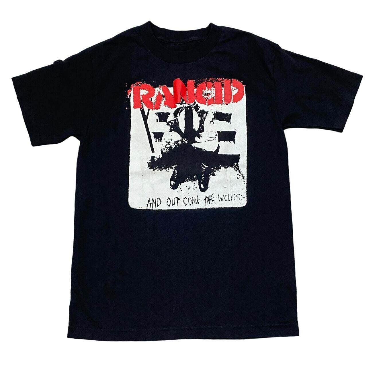 Rancid And Out Come the Wolves T Shirt Men’s S Punk Goth Emo