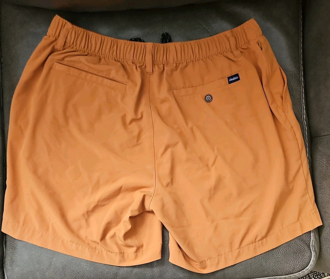 Chubbies 6” Everywear Short Men Sz XL Burnt Orange Everywhere Swim Trunks
