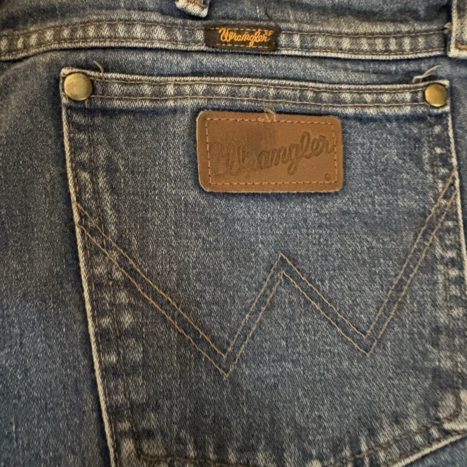 Wrangler 47MWZ Premium Cowboy Cut Dark Regular Fit Jeans 33×34 New No Tags