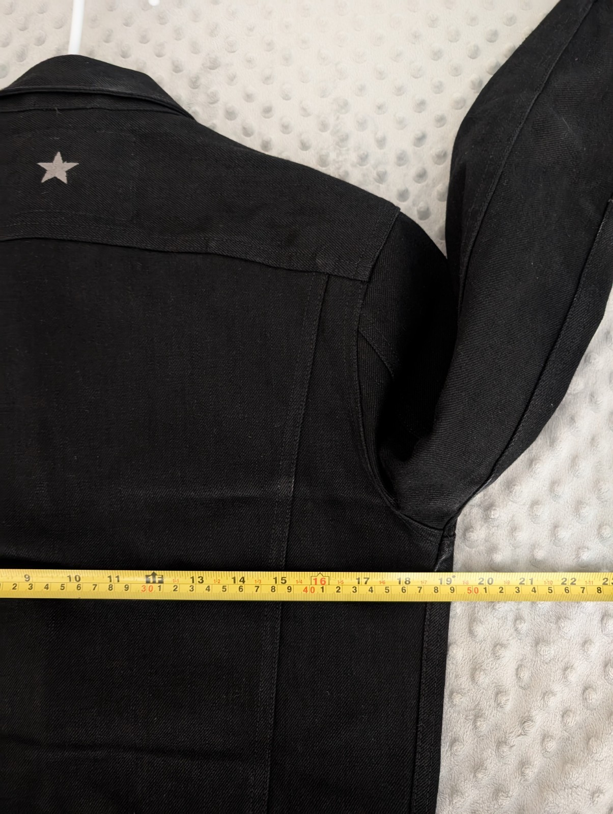 Brave Star Denim Trucker Jacket Men’s XS Selvedge Raw Rigid Stiff USA Made