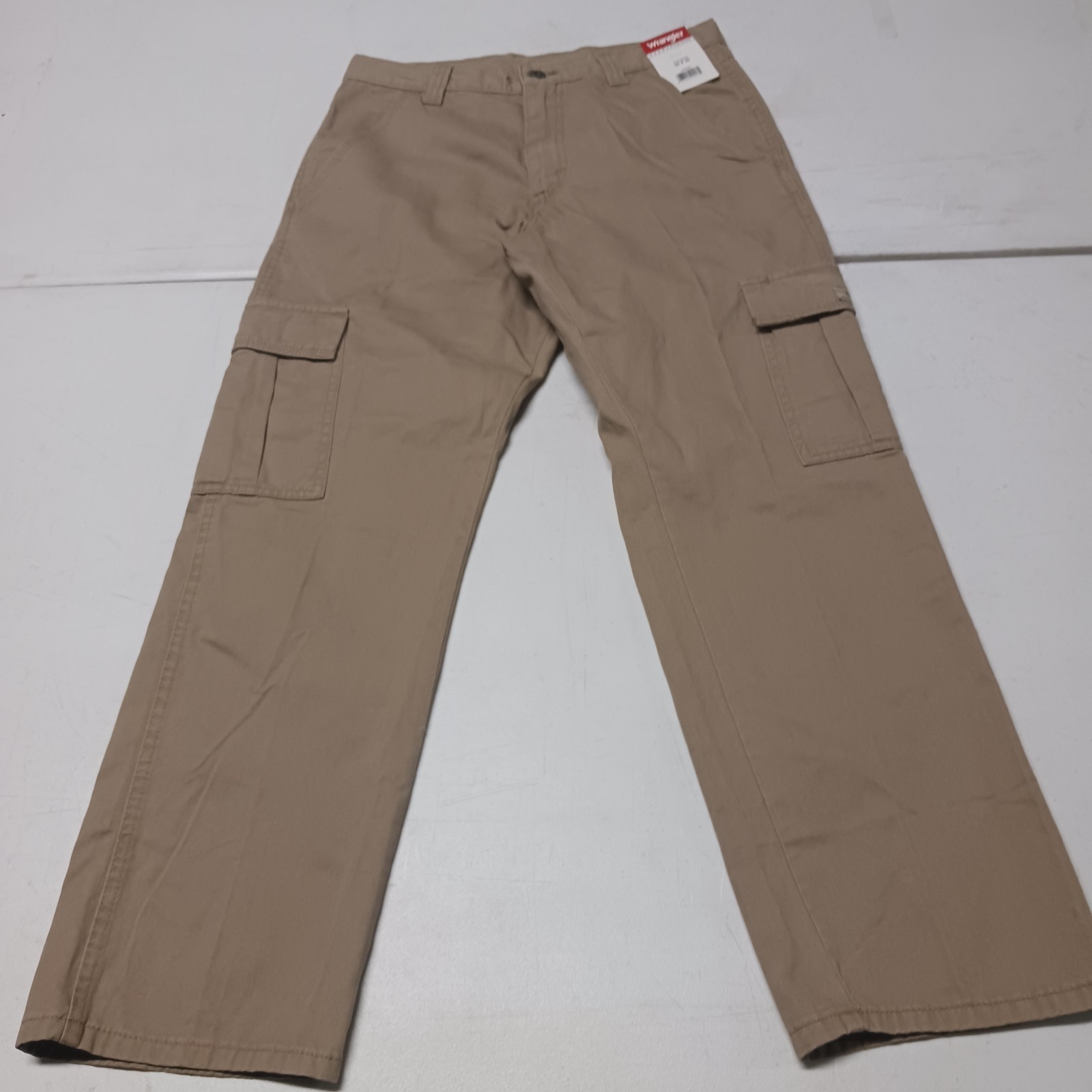 Wrangler Legacy Cargo Twill Mens Pants 30×30 Relaxed Fit (Khaki/Tan)