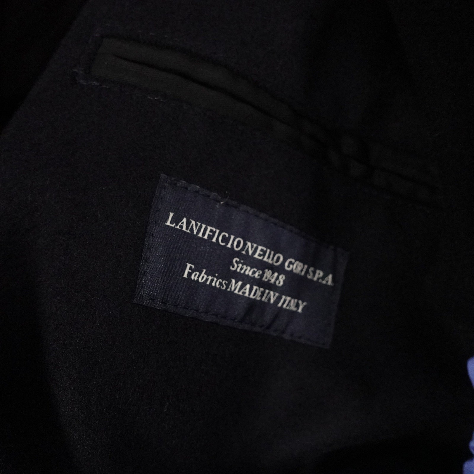 NWOT Quince Italian Wool Navy Cadet Blue Peacoat Men’s XXL $180 Preppy Retro