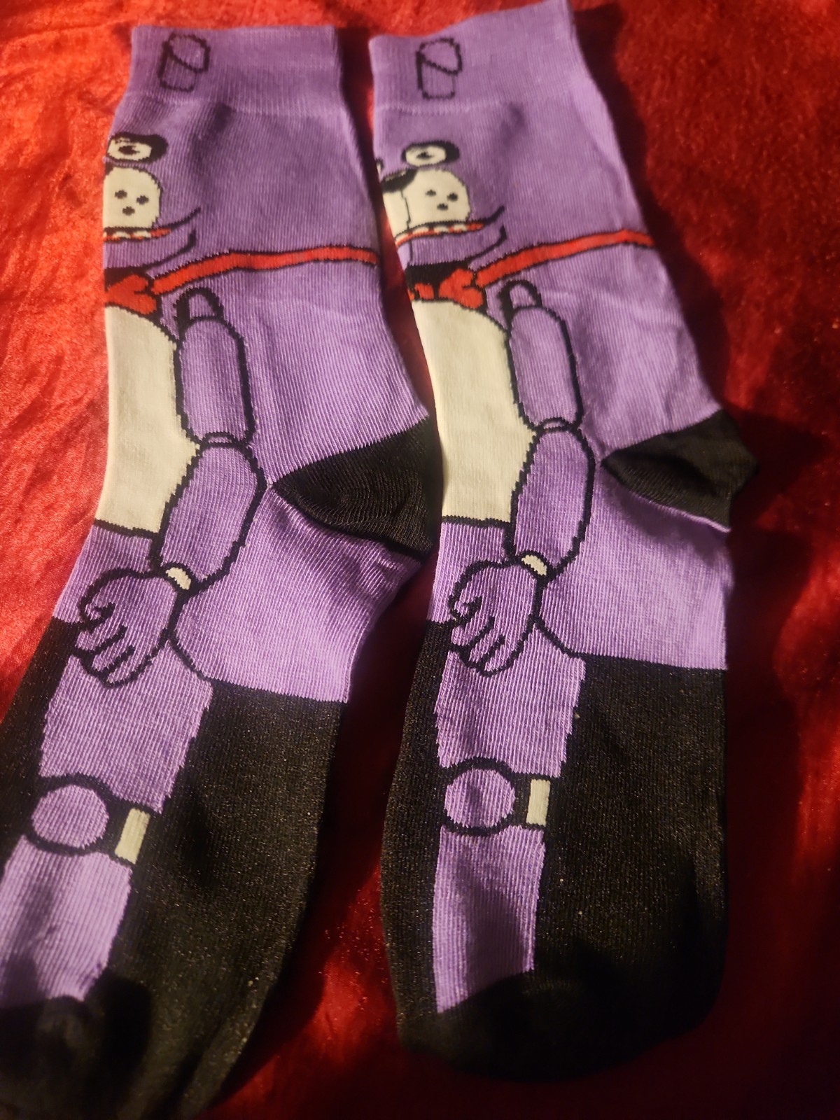90s Nickelodeon Character Socks 1 Pair Crew Socks One Size Fits All