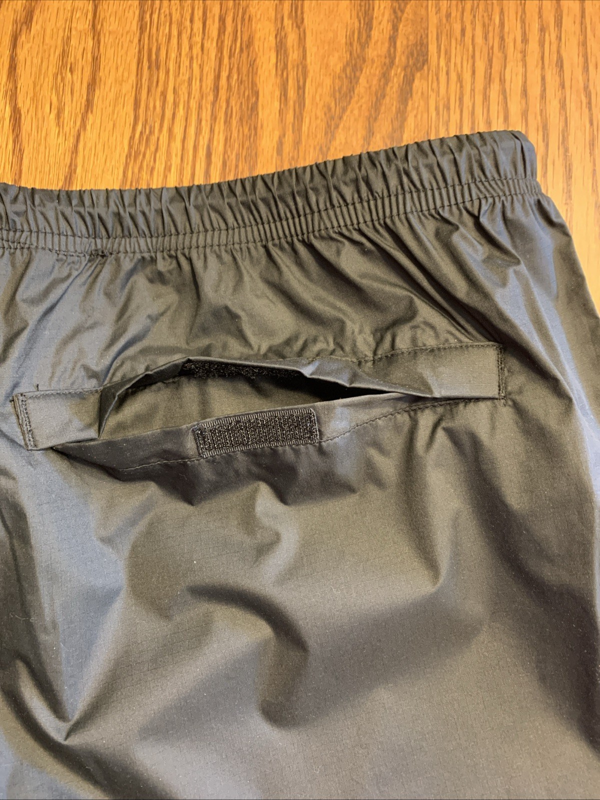 WHITE SIERRA Trabagon Black Waterproof Seam Sealed Packable RAIN PANTS 2XL NWT