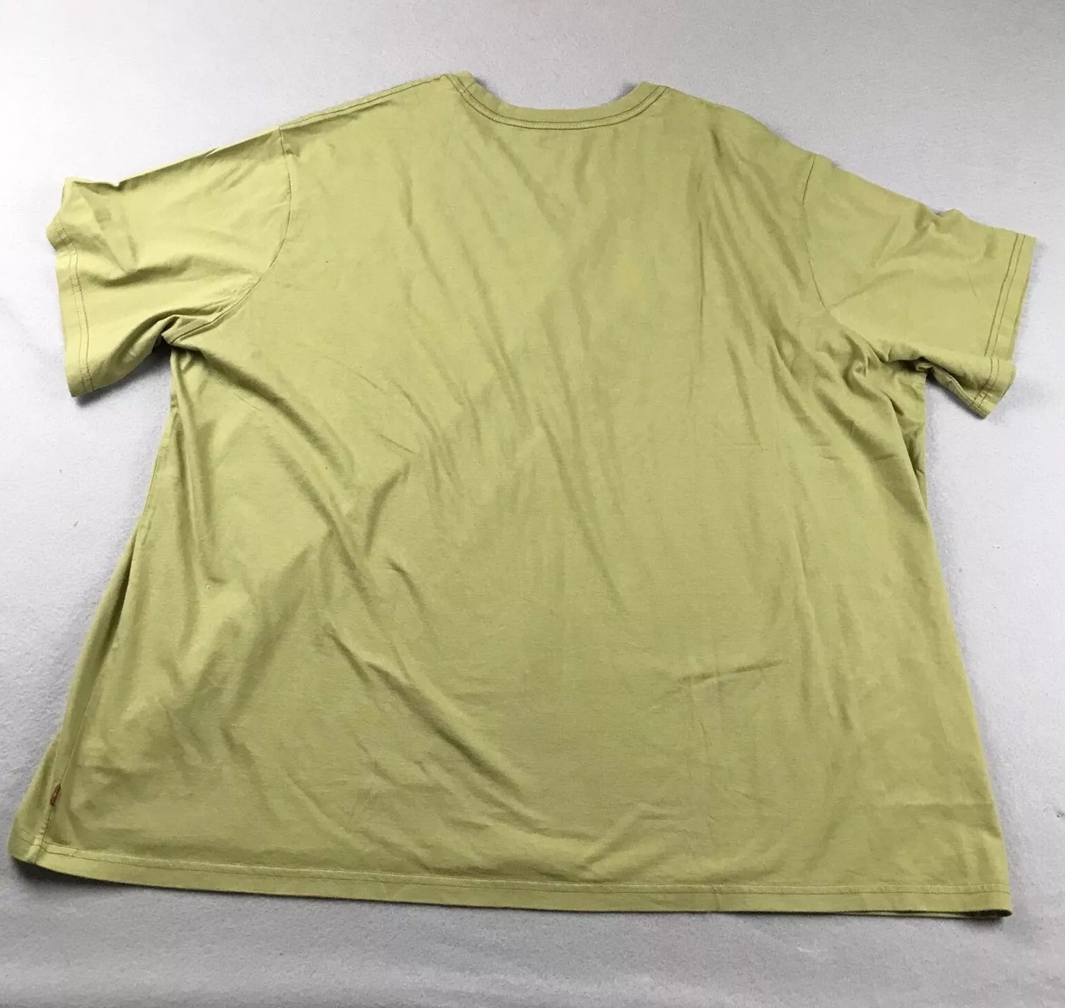 Levis Shirt Mens 3XL Green Cotton Relaxed Fit Crew Neck Short Sleeves Tee NWT