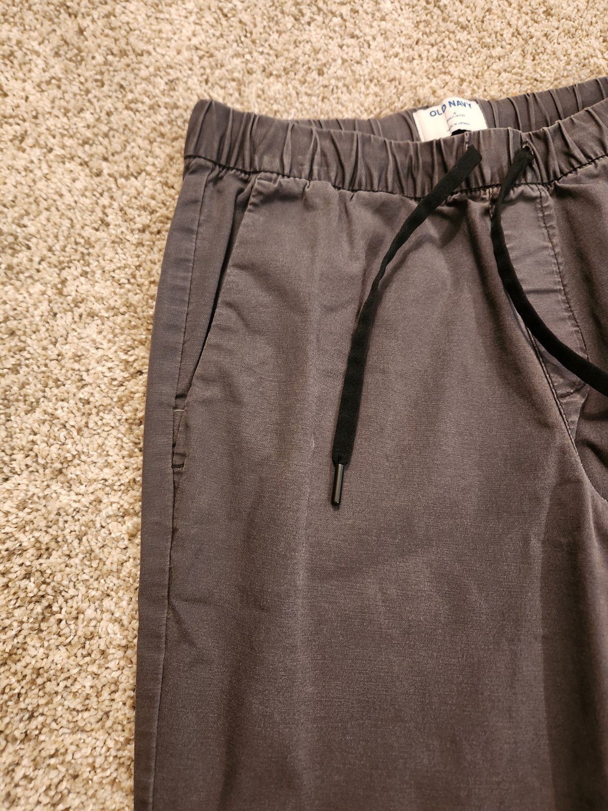 Old Navy Modern Jogger Pants Men’s – Light Gray, Black, Charcoal – Small