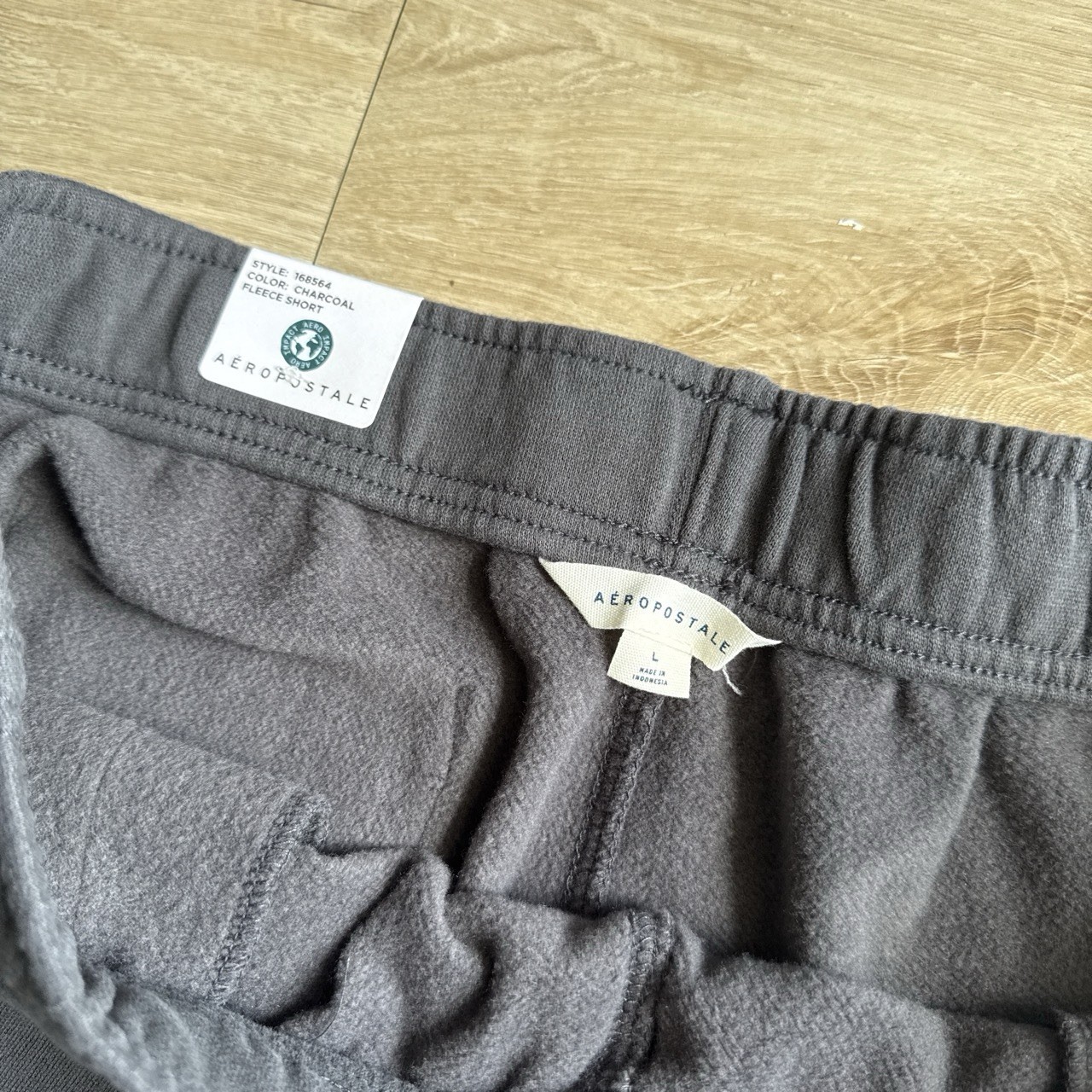 Aéropostale Men’s Fleece Sweat Shorts Drawstring Elastic Waist Pockets