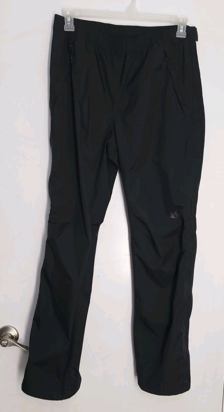 REI Co-op Hydrowall 2.5L Pants Men’s Medium Black Waterproof Rain Hiking Outdoor