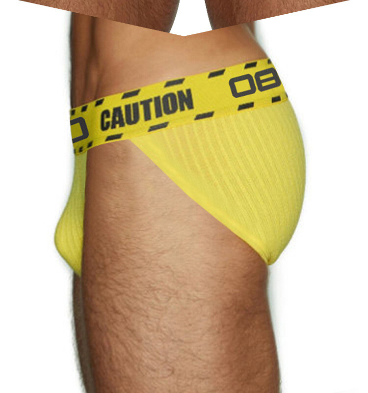 Men’s Underwear Sexy Fun Solid Color High Fork Low Waist Sports Briefs