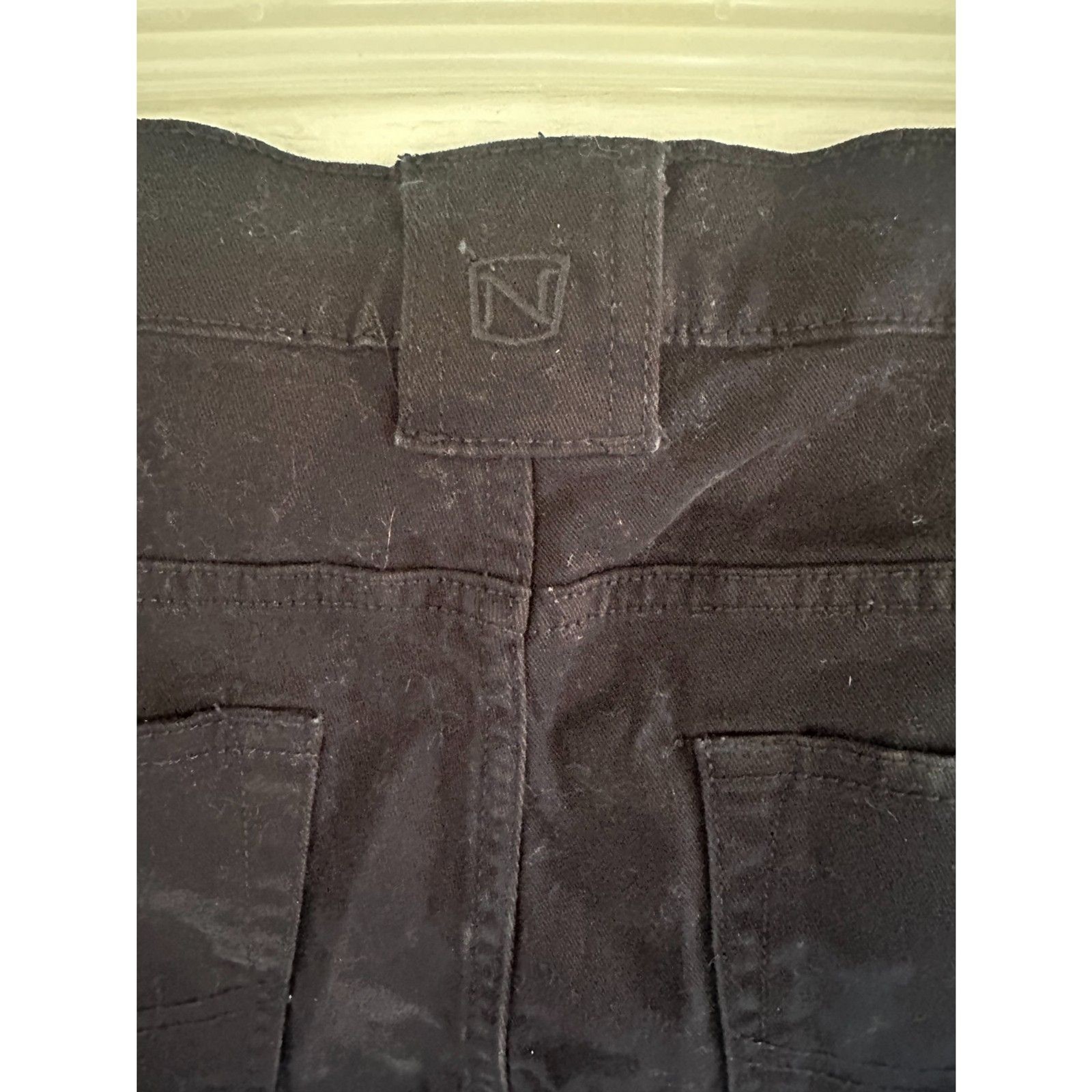 Noble Outfitters Men’s Black Canvas Utility Work Pants – Size 34×34