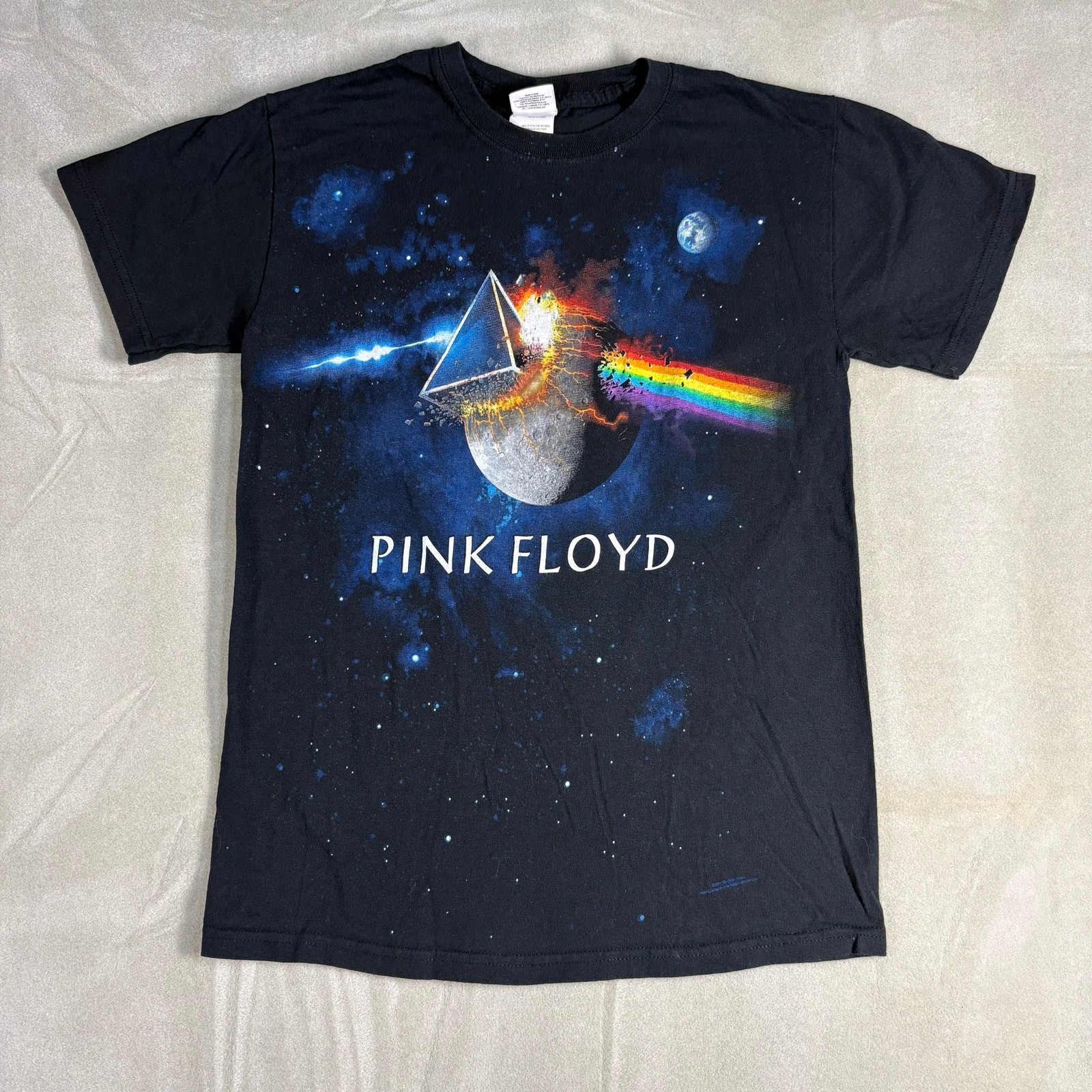 Pink Floyd Great Gig In The Sky Dark Side Of The Moon Graphic T-Shirt Sz Small