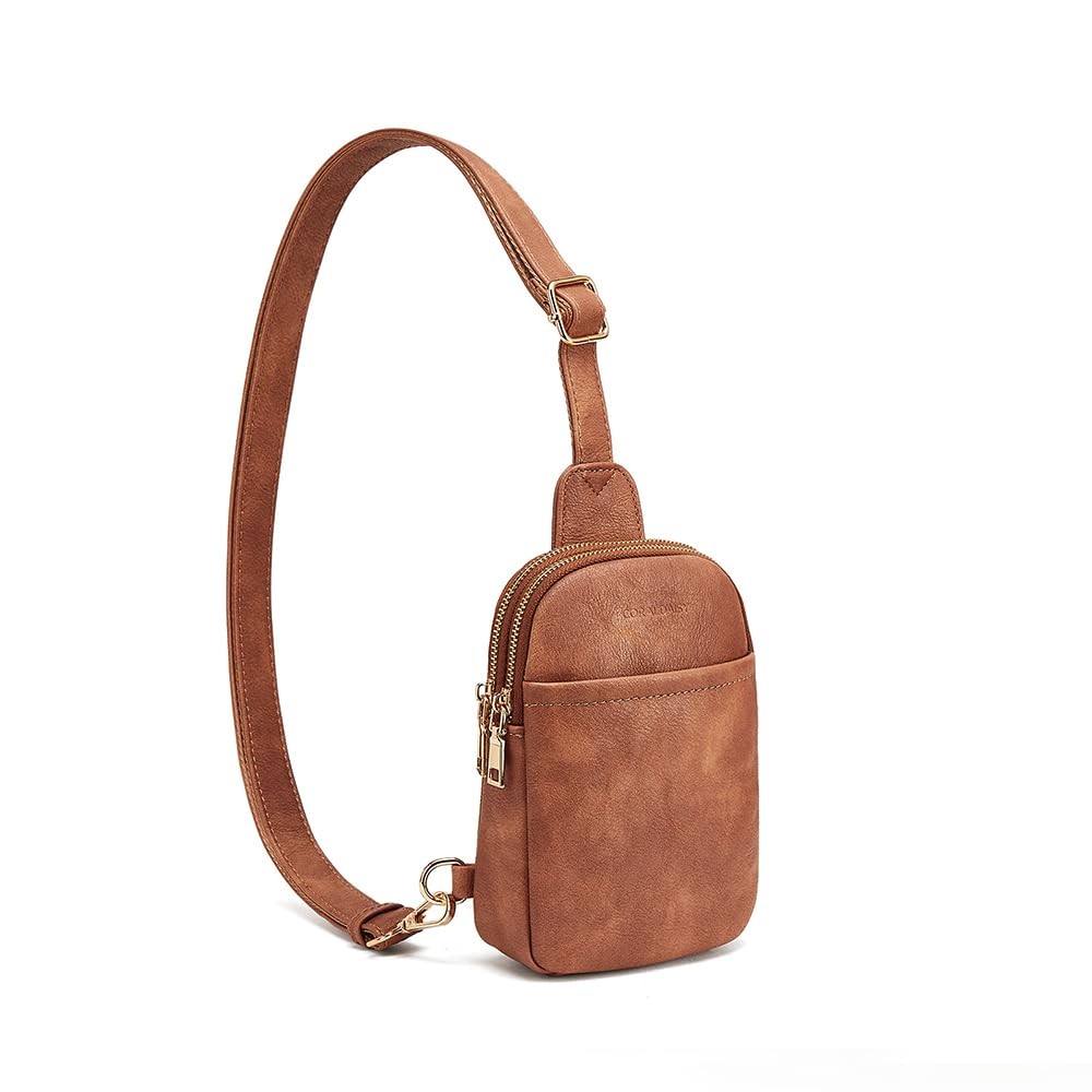 Crossbody Bags for Women Small Sling Bag Cross Body Purses Belt Bag for Women…