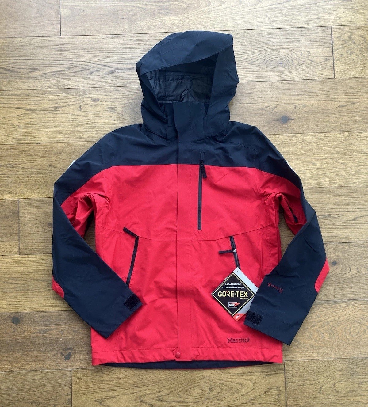 Marmot Goretex Pro Jacket Ski Patrol Snowboarding Mens Large Small Shell $500