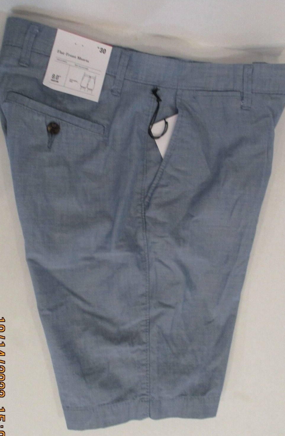 Goodfellow & Co Men’s 9″ Inseam Linden Flat Front Shorts – LIGHT BLUE 28”-42”