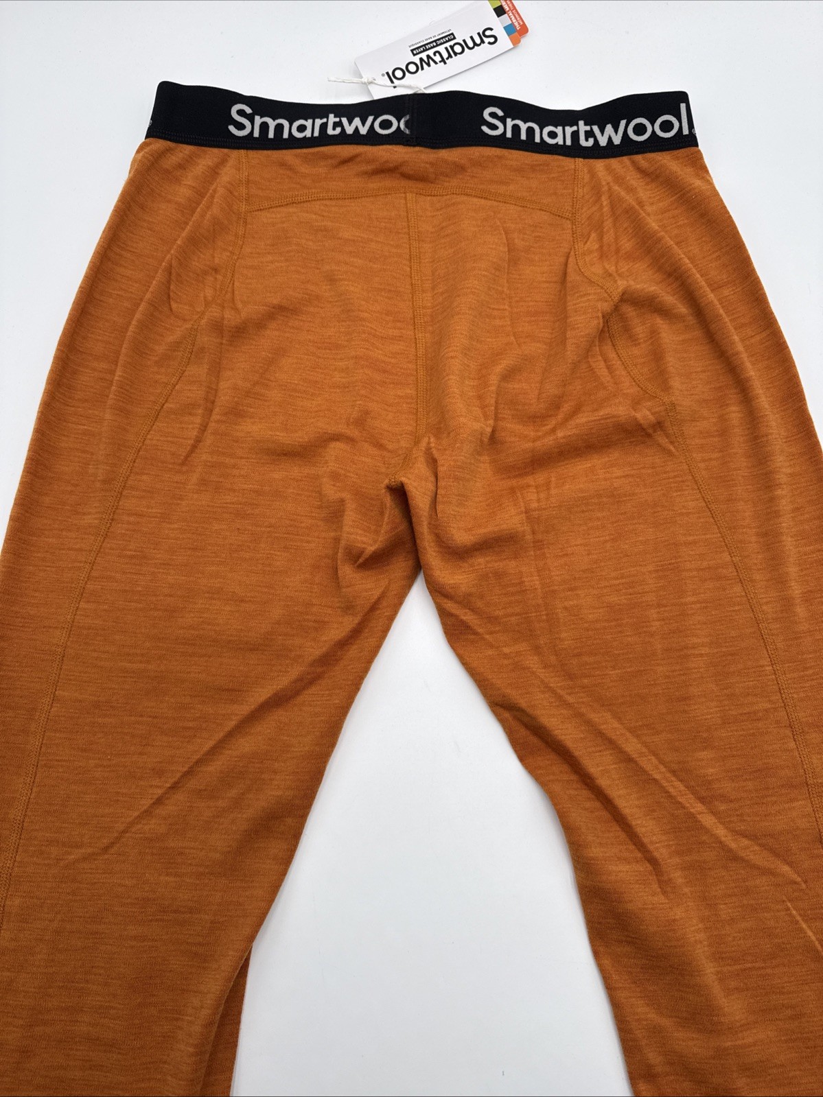 $115 SmartWool Men’s Thermal Merino Wool Base Layer Bottom-Marmalade- XLarge-New
