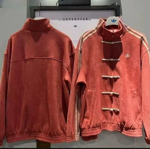 Adidas Firebird CNY Jacket Coat Year Snake Red Track Top TT Suede S-XL