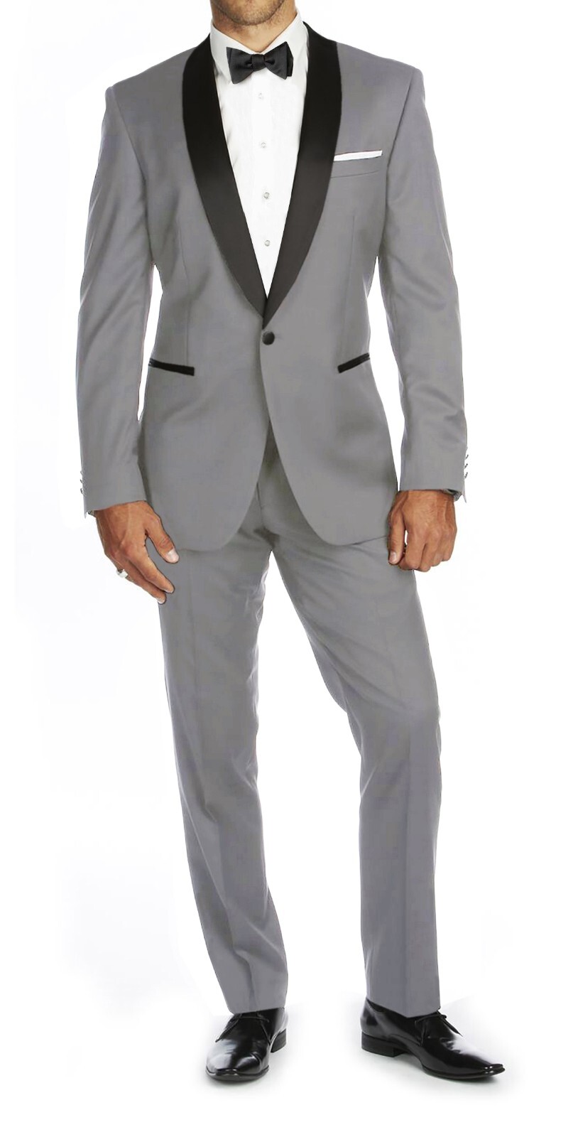 Braveman Men’s Shawl Lapel Runway Tuxedo